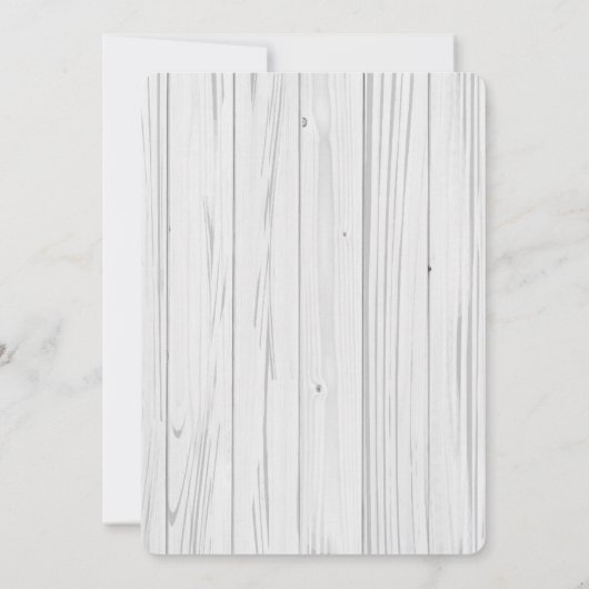 Boho Two Peas in einer Pod Twins Baby Dusche Einladung (Rückseite)