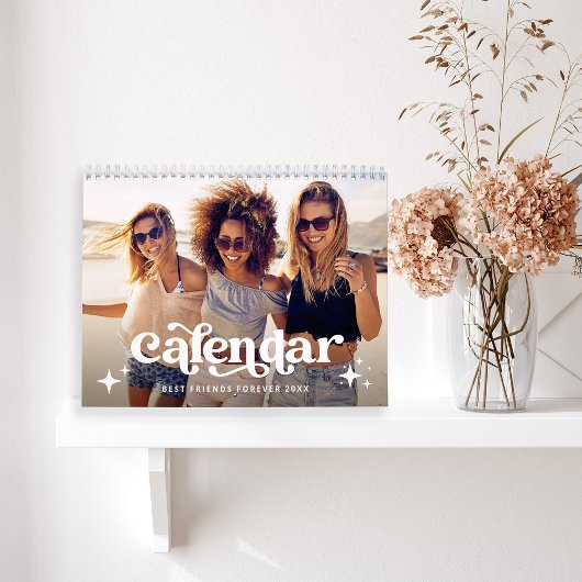 Boho Typografie und Stars | Friends Foto Kalender