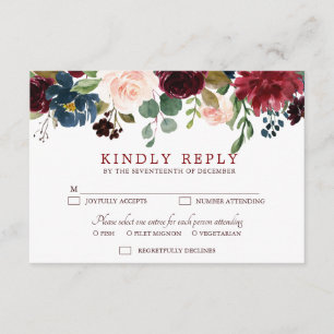 Boho UAWG RSVP Karte