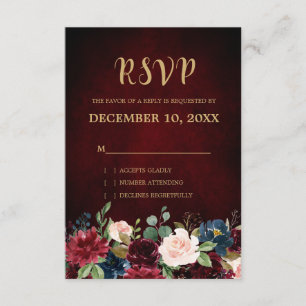Boho UAWG RSVP Karte