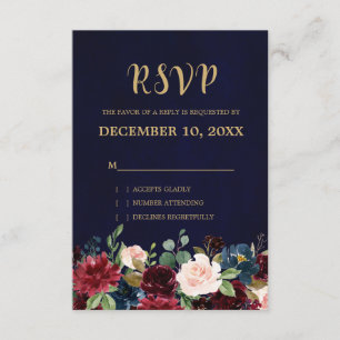 Boho UAWG RSVP Karte