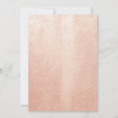 Boho über der Mondeinladung Einladung (Rückseite)