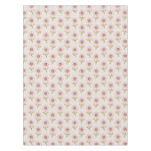 Boho Ukrainian Folk Cross Stitch Floral Tischdecke (Vorderseite)