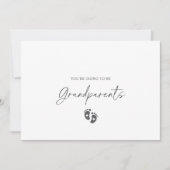 Boho Ultrasound Photo Pregnancy Announcement Card Einladung (Vorderseite)