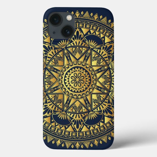 Boho- und Mandala-Muster-Stil Case-Mate iPhone Hülle (Rückseite)