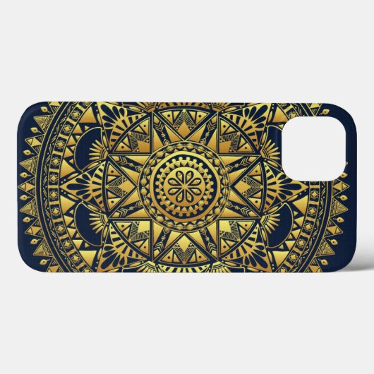 Boho und Mandala Pattern Style Case-Mate iPhone Hülle (Rückseite (Horizontal))