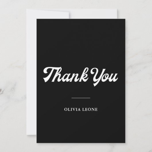 Boho und Retro Black | BRAUTPARTY Einladung (Vorderseite)