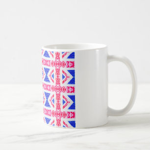 Boho Union Jack Kaffeetasse