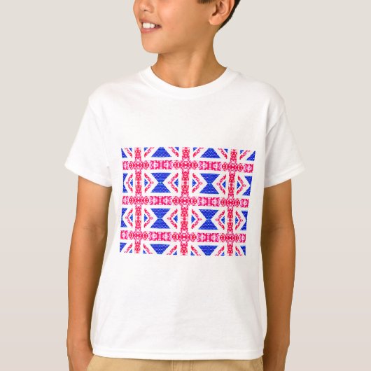 Boho Union Jack T-Shirt (Vorderseite)