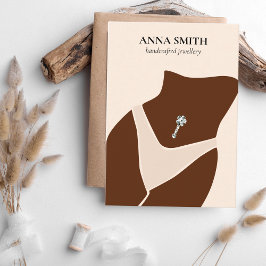 Boho unique Bly Button Piercing Display Niedlich Visitenkarte