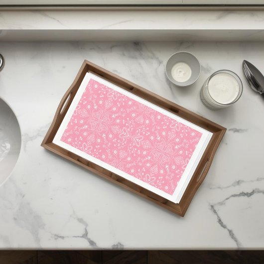 Boho Valentine Garden Paper Guest Towels Serviette