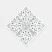 Boho Valentine Garden Serviette (Ecke)