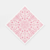 Boho Valentine Garden Serviette (Ecke)