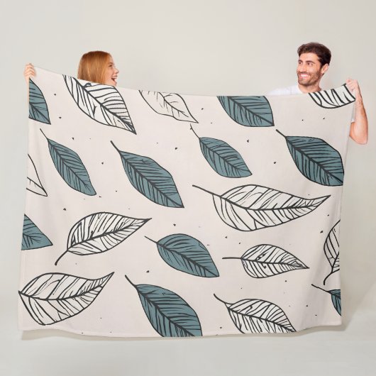 Boho verlasse art fleecedecke (Beispiel)