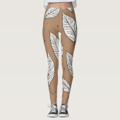 Boho verlasse art leggings (Vorderseite)