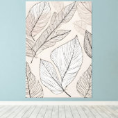 Boho verlasse art leinwanddruck (Insitu (Holzboden))