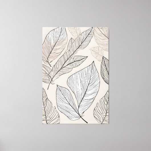 Boho verlasse art leinwanddruck (Vorderseite)