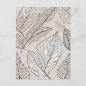Boho verlasse art postkarte (Vorderseite)