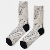 Boho verlasse art socken (Linkes Detail)