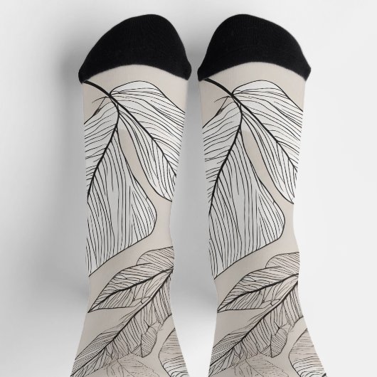 Boho verlasse art socken (Oben)