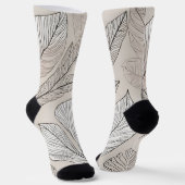 Boho verlasse art socken (Gewinkelt)