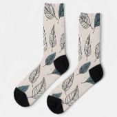 Boho verlasse art socken (Linkes Detail)