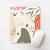 Boho verlasse Art Spiral Foto Notebook Mousepad (Mit Mouse)