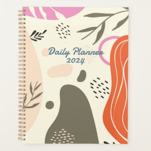 Boho verlasse Art Spiral Foto Notebook Planer