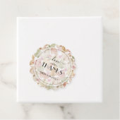 Boho Verlasse Blume Brautparty Geschenkanhänger (Beispiel)