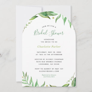 Boho Verlasse Bridal Dusche Einladung