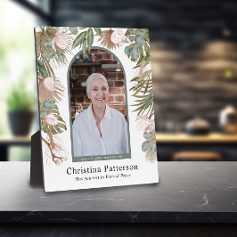 Boho Verlasse in Memorial für das Gedächtnis des M Fotoplatte