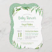 Boho Verlasse Kinderdusche Einladung (Vorne/Hinten)