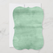 Boho Verlasse Paare Dusche Einladung (Rückseite)