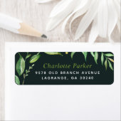 Boho Verlasse Personalisierte Rücksendeadressen-Au (Insitu)