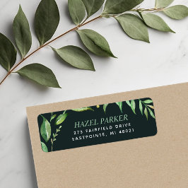 Boho Verlasse Personalisierte Rücksendeadressen-Au