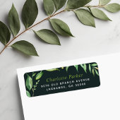 Boho Verlasse Personalisierte Rücksendeadressen-Au