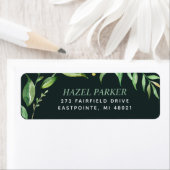 Boho Verlasse Personalisierte Rücksendeadressen-Au (Insitu)