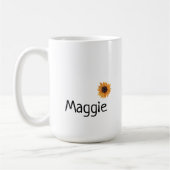 Boho VERLASSEN Tasse für das Design von Sonnenblum (Links)