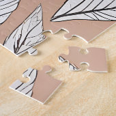 Boho verlässt Kunst Puzzle (Seite)