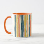 Boho Vertikalstreifen Tasse (Links)