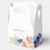 Boho Vibrant Blume Bevorzugung Box Geschenkschachtel (Geöffnet)