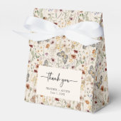 Boho Vielen Dank Geschenkschachtel (Vorderseite)