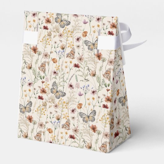 Boho Vielen Dank Geschenkschachtel (Rückseite)