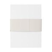 Boho Vintag Floral Fall Garden Wedding Einladungsbanderole (Rückseitenbeispiel)