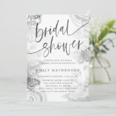 Boho Vintag Garden & Butterfly Wedding Einladung (Stehend Vorderseite)