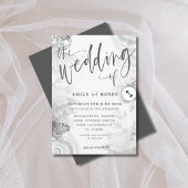 Boho Vintag Garden & Butterfly Wedding Einladung