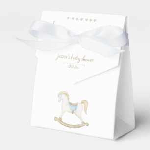 Boho Vintag Rocking Horse Cowboy Baby Dusche Geschenkschachtel
