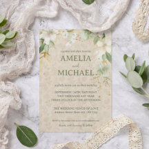 Boho Vintage botanische Hochzeit