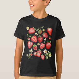 Boho Vintage Erdbeer-Festival Geschenk Für Beerens T-Shirt