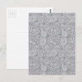 Boho Vintage Postkarte (Vorne/Hinten)